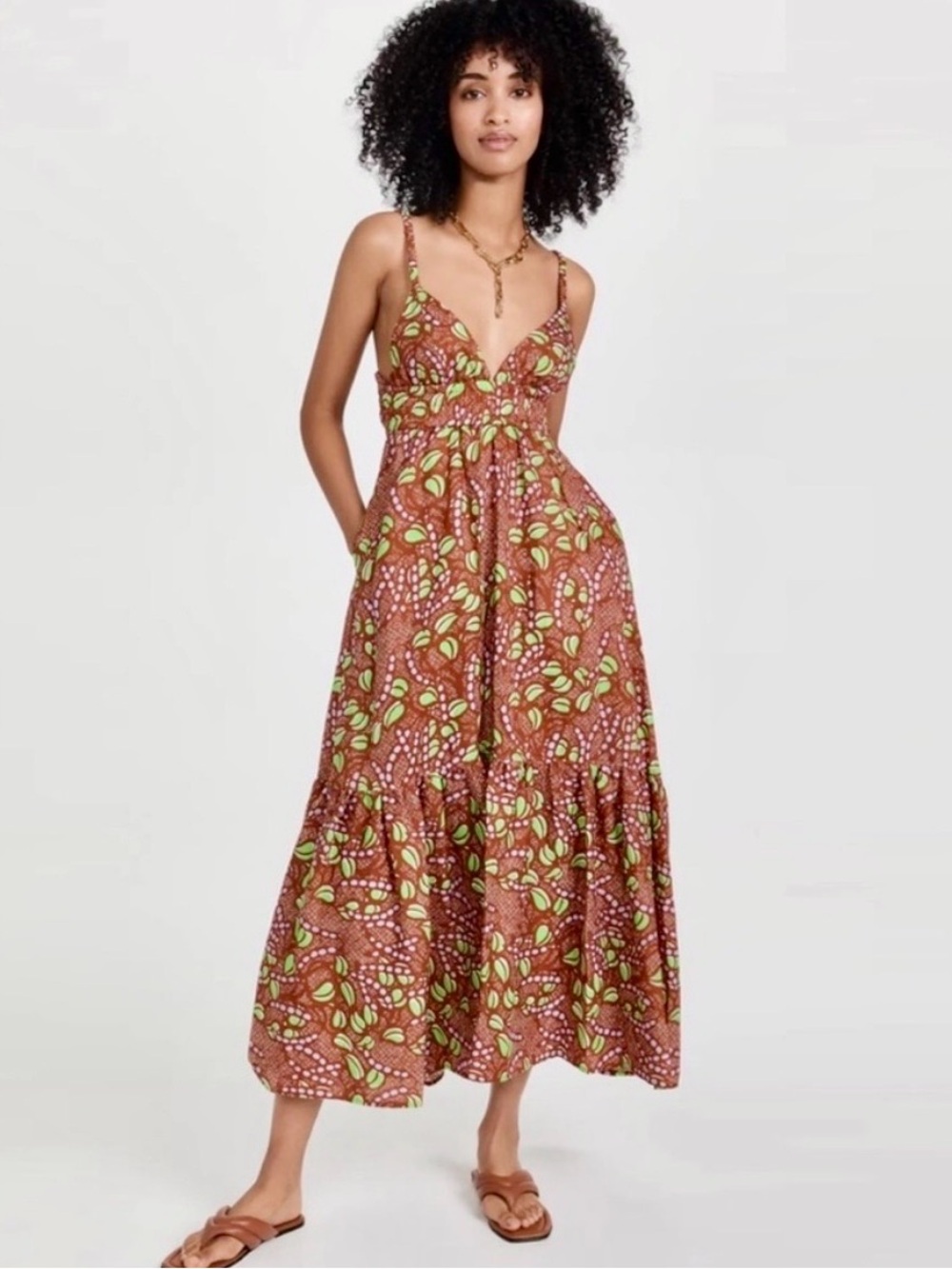 EUC ALC Rhodes cotton dress size 0